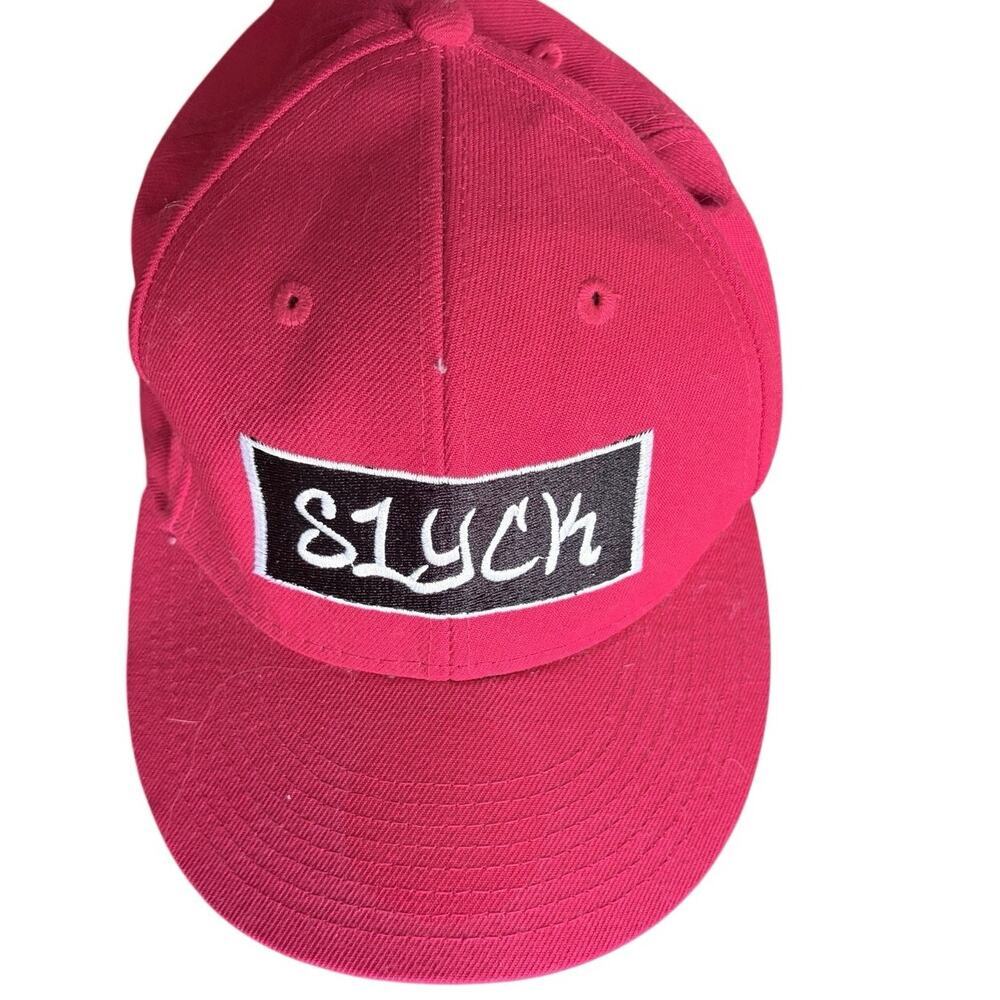 Slyck red snapback hat New Era 9FIFTY The Slyest embroidered cap